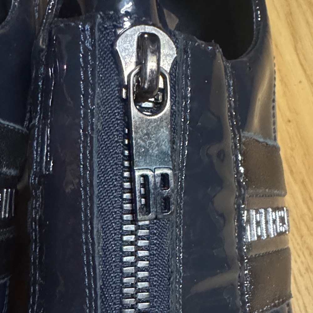 Bikkembergs size 38 7.5 women’s Navy Sneakers shoes soccer - Picture 5 of 11